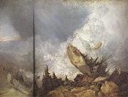 Joseph Mallord William Turner The fall of an Avalanche in the Grisons (mk31) china oil painting artist